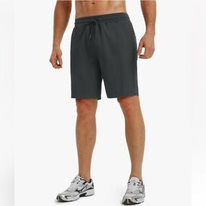 Men's Athletic Black Shorts 7’